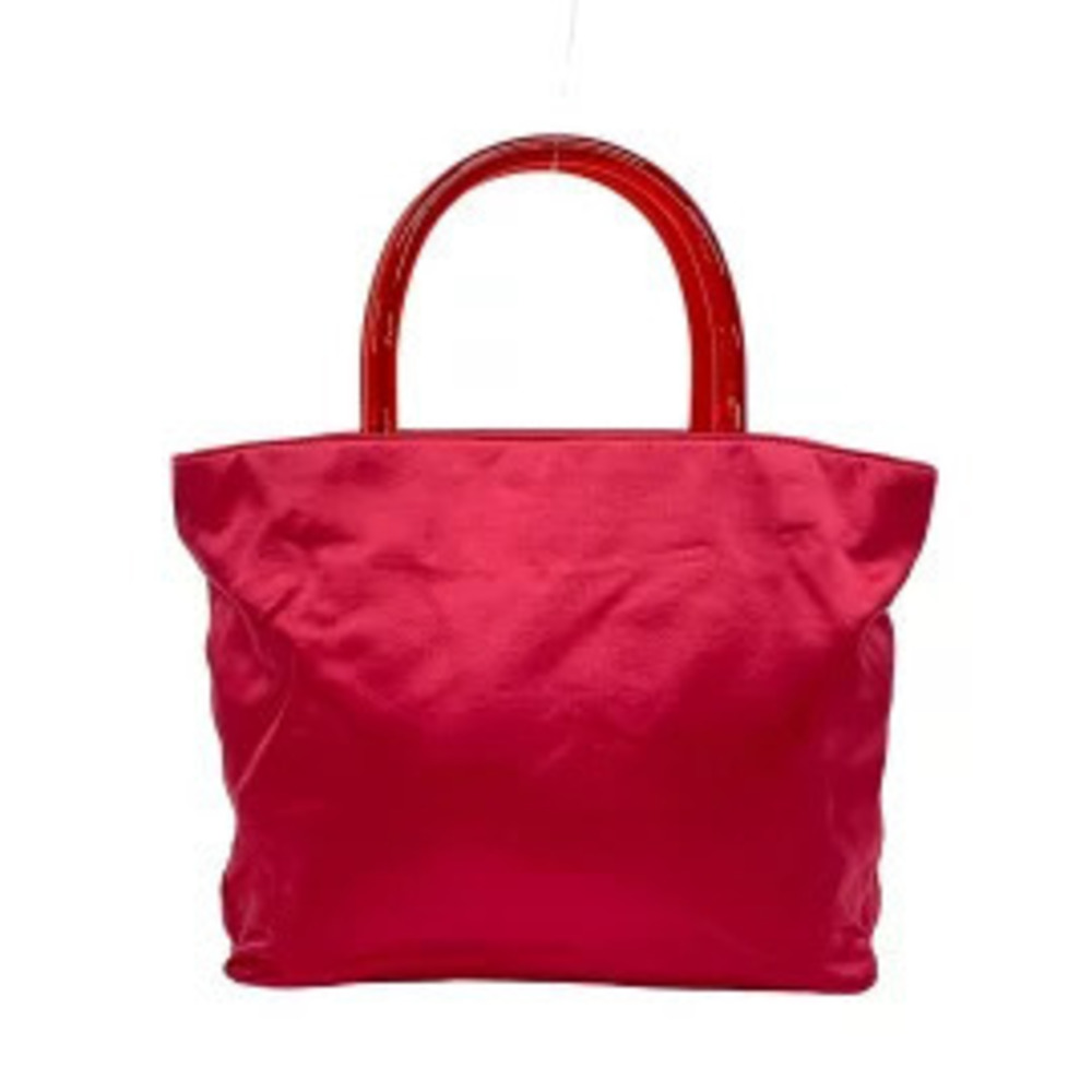 Prada Tote Bag Handles Red